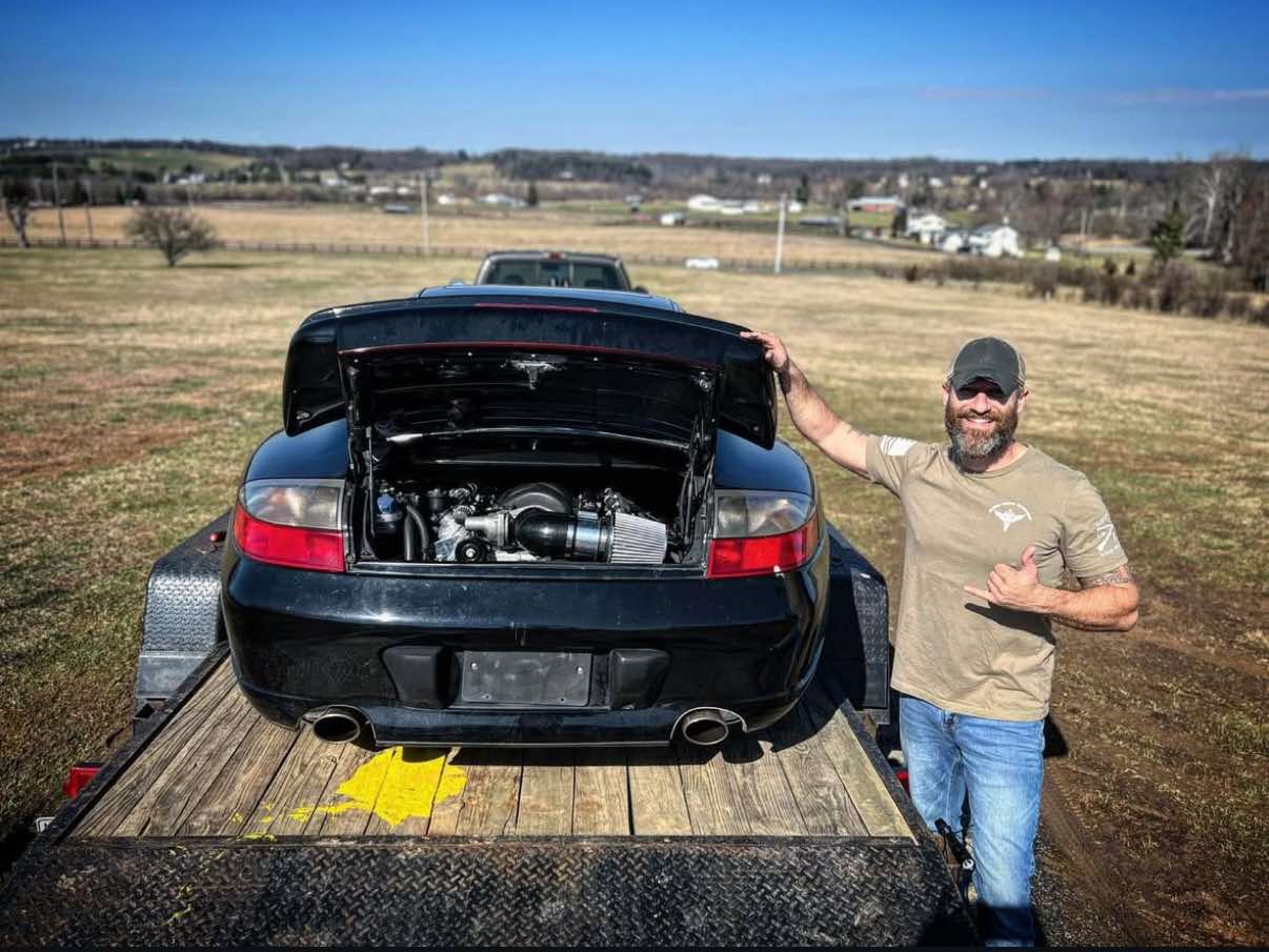 LS-swapped Porsche Cayman