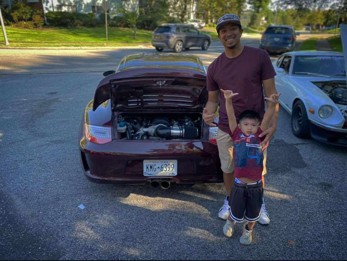 Customer LS-swapped Porsche